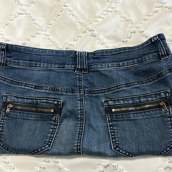 New York & Co Jean Skirt Size 6 - Picture 7 of 7
